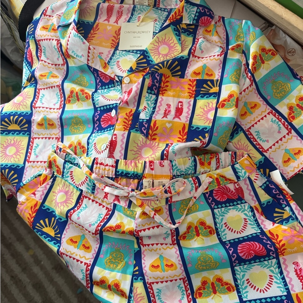 Cynthia Rowley pj set in this season’s hottest design(including sardines)zoom in